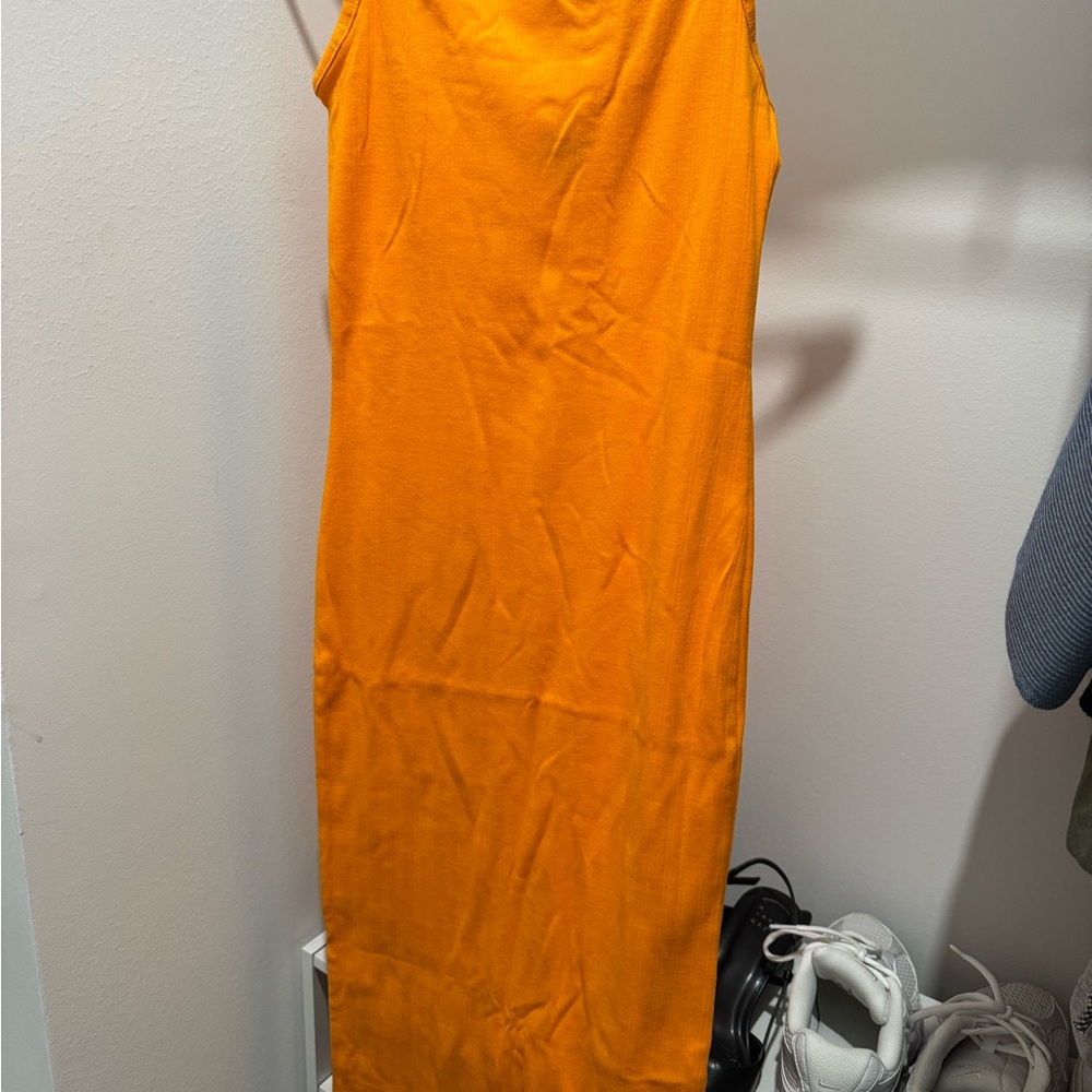 SOLD Wild Fable Orange Maxi Dress